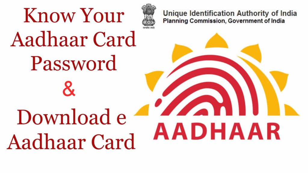 How to Know Your Aadhaar Card Password