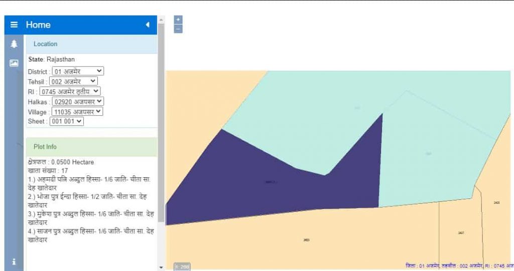 Bhunaksha geo map details