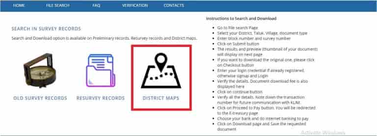 Map view File search