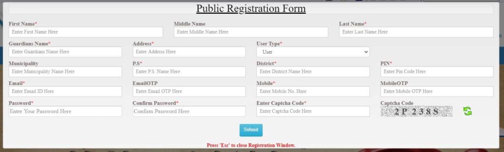 banglarbhumi citizen registration