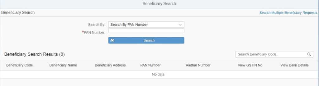 cfms beneficiary search by aadhar