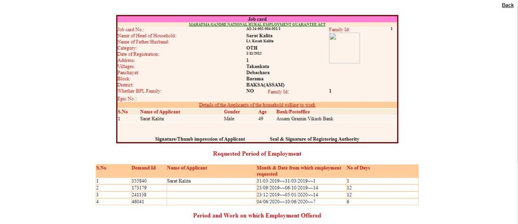 nrega job card list download