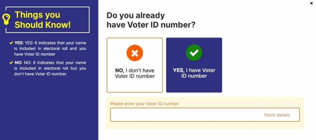 i have voter id card number