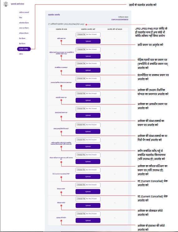 Udyami Yojana Online Application Form